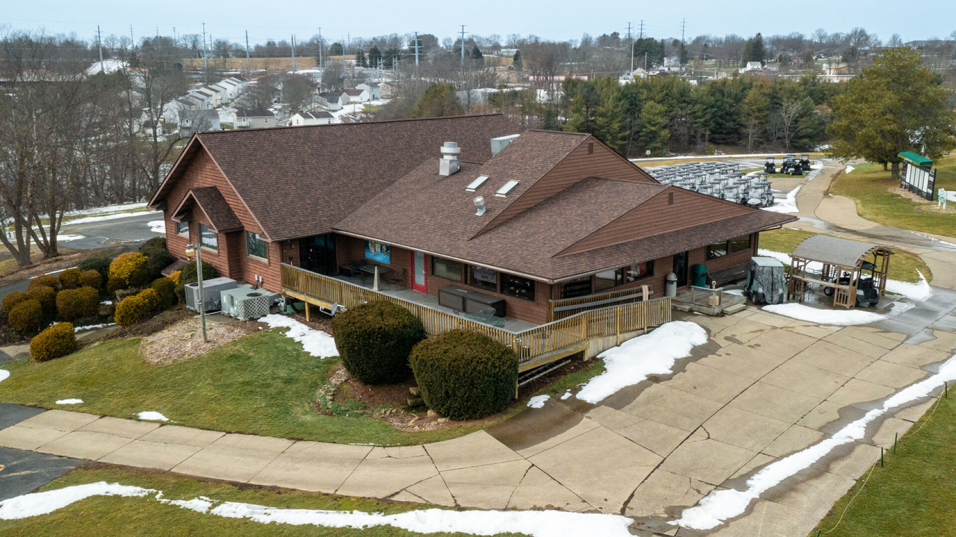 Clubhouse and pro shop